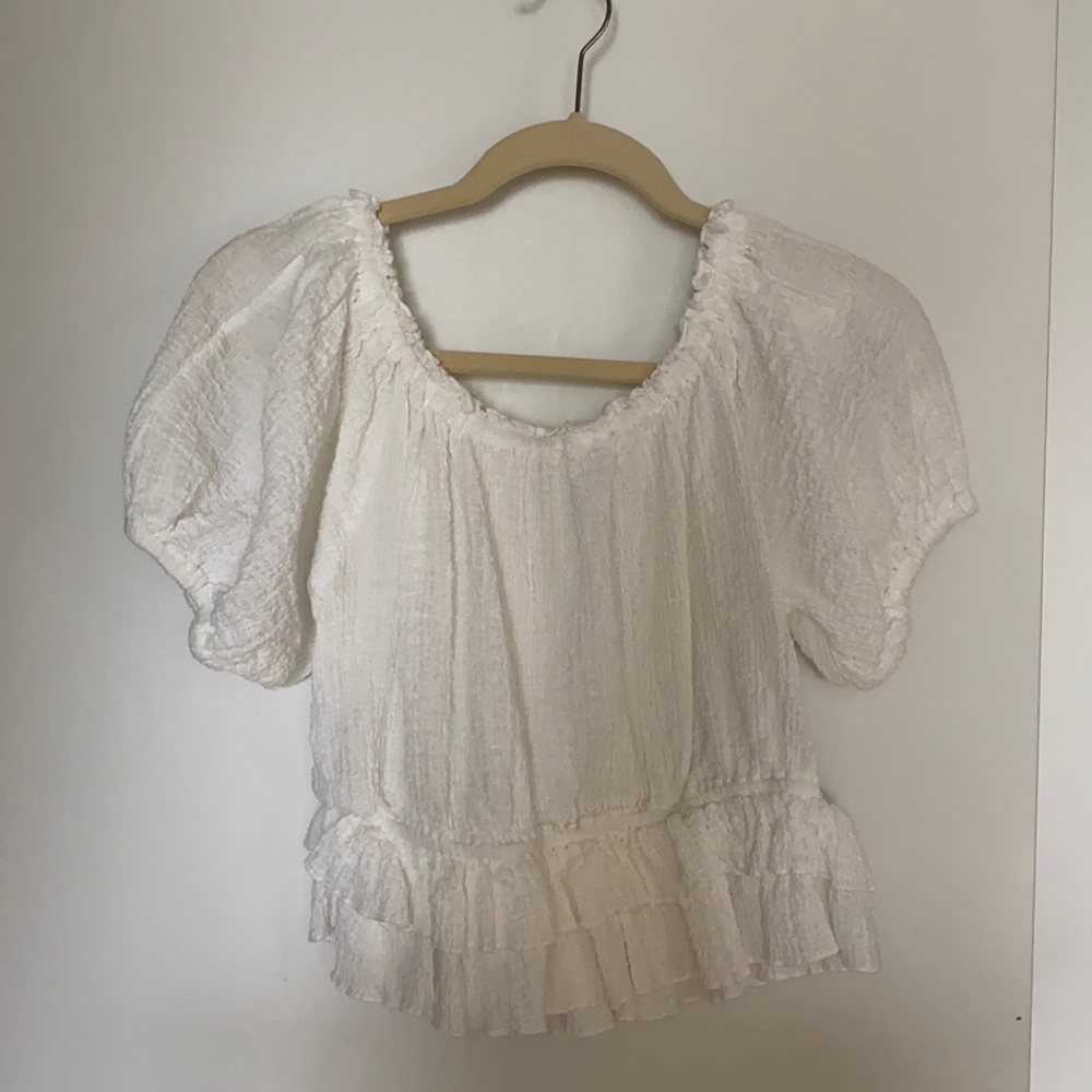 Ruffled Crop top